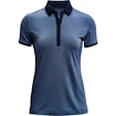 Dámské tričko Under Armour  Zinger SS Novelty Polo Mineral Blue XS