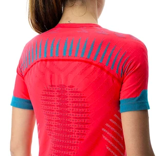 Dámské tričko UYN  RUNNING ULTRA1 OW SHIRT rose red