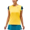 Dámské tričko Yonex  Women's Crew Neck Shirt 20754 Soft Yellow