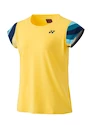 Dámské tričko Yonex  Women's Crew Neck Shirt 20754 Soft Yellow