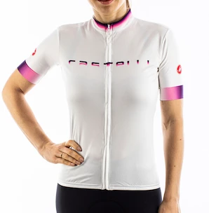 Dámský cyklistický dres Castelli  Gradient Jersey Ivory L