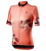 Dámský cyklistický dres Castelli  Primavera Jersey Peach Echo XL