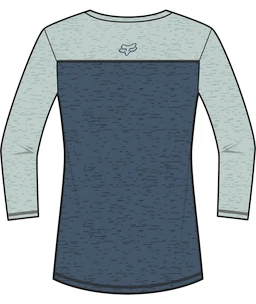 Dámský cyklistický dres Fox Ranger Womens Drirelease 3/4 Jersey Matte Blue