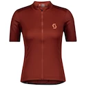 Dámský cyklistický dres Scott  Endurance 10 S/Sl Rust Red/Brick Red XS