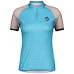 Dámský cyklistický dres Scott  Endurance 30 S/Sl Breeze Blue/Blush Pink S