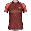 Dámský cyklistický dres Scott  Endurance 30 S/Sl Dark Purple/Blush Pink L