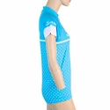 Dámský cyklistický dres Sensor  Cyklo Dots Blue