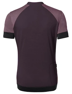 Dámský cyklistický dres VAUDE  Altissimo Q-Zip Shirt Blackberry 40