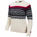 Dámský svetr Ulvang  Marius Round Neck Vanilla/Ulang Red