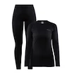 Dámský termo set Craft  Core Warm Baselayer black