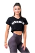 Dámský top Nebbia  Fit & Sporty crop top black