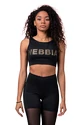 Dámský top Nebbia Intense Gold Mesh Mini Top 830 black