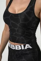 Dámský top Nebbia  NATURE-INSPIRED Sporty crop top “Racer back” black