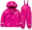 Dětská bunda Helly Hansen  Bergen 2.0 PU Rainset Magneta 86 cm