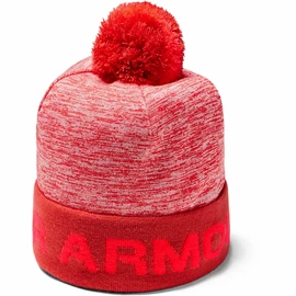 Dětská čepice Under Armour Gametime Pom Beanie red