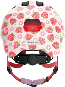 Dětská helma Abus Smiley 3.0 LED Rose strawberry