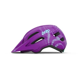 Dětská helma Giro Fixture II Youth Mat Purple Ripple