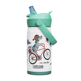 Dětská láhev Camelbak Thrive Flip Straw Kids VSS 0,35l Biking Dogs