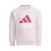 Dětská mikina adidas  Graphic Crew Neck Clear Pink 122 cm