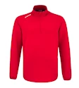 Dětská mikina CCM  LOCKER ROOM FLEECE 1/4 ZIP Red XL