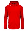 Dětská mikina CCM  LOCKER ROOM FLEECE FULL ZIP HOODIE Red