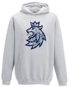 Dětská mikina Official Merchandise  Czech Hockey Lion Grey 5 - 6 let