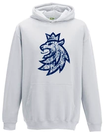 Dětská mikina Official Merchandise Czech Hockey Lion Grey