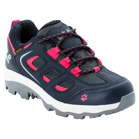 Dětská outdoorová obuv Jack Wolfskin Vojo Texapore Low Dark Blue / Pink