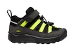 Dětská outdoorová obuv Keen Hikeport 2 Low Wp Black/Evening Primrose  US 12