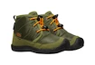 Dětská outdoorová obuv Keen Howser II Chukka Wp Capulet Olive/Russet Orange