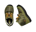 Dětská outdoorová obuv Keen Howser II Chukka Wp Capulet Olive/Russet Orange