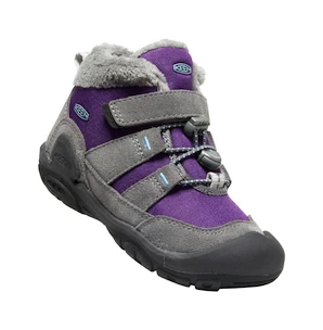 Dětská outdoorová obuv Keen Knotch Chukka Steel Grey/Charisma  US 3