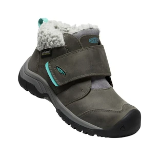 Dětská outdoorová obuv Keen Kootenay IV Mid Wp Steel Grey/Porcelain