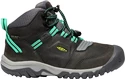 Dětská outdoorová obuv Keen Ridge Flex Mid Wp Magnet/Greenlake