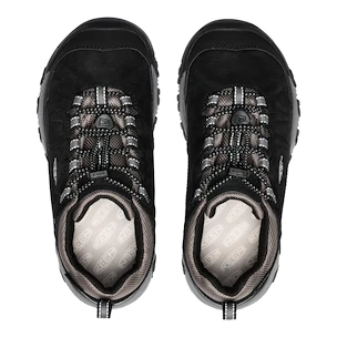 Dětská outdoorová obuv Keen TARGHEE IV Low WP Black/Steel grey