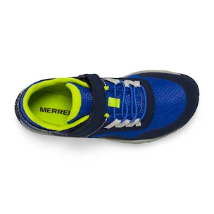 Dětská outdoorová obuv Merrell  Trail Glove 7 A/C Blue/Lime