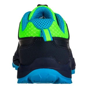 Dětská outdoorová obuv Salewa  Wildfire Ombre Blue/Fluo Green