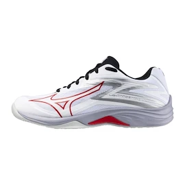 Dětská sálová obuv Mizuno Lightning Star Z7 Jr. White/Salsa