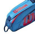 Dětská taška na rakety Wilson  Junior 3 Pack Blue/Orange