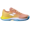 Dětská tenisová obuv Babolat Jet Mach 3 All Court Girl Coral/Gold Fusion