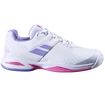 Dětská tenisová obuv Babolat Propulse All Court Junior Girl White/Lavender  EUR 40