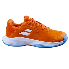 Dětská tenisová obuv Babolat Propulse Junior 3 Clay Boy Orange Peel