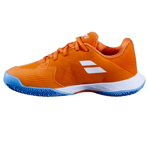 Dětská tenisová obuv Babolat Propulse Junior 3 Clay Boy Orange Peel