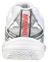 Dětská tenisová obuv Mizuno  Breakshot 3 CC White/IgnititonRed