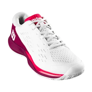 Dětská tenisová obuv Wilson Rush Pro Ace Jr White/Beet Red  EUR 38 2/3