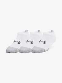 Dětské ponožky Under Armour 3pk No Show Yth-WHT