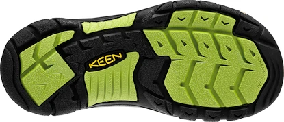 Dětské sandály Keen  Newport H2 JR Black/Lime Green