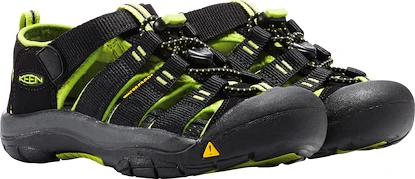 Dětské sandály Keen  Newport H2 JR Black/Lime Green