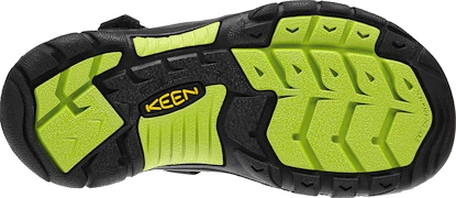 Dětské sandály Keen  Newport H2 K Black/Lime Green