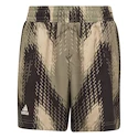 Dětské šortky adidas  Boys Printed Short Beige/Black/Olive 152 cm